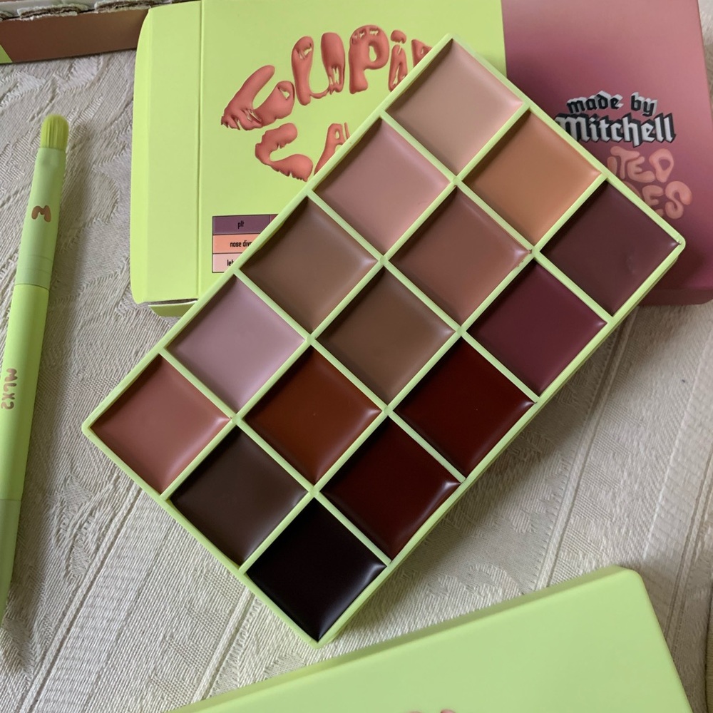 Made by Mitchell Cupid Case Muted Nudes Lipstick Palette BNIB - Picture 8 of 14
